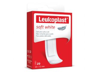 Leukoplast soft white 72x19 20 pezzi