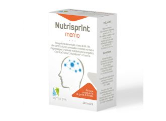 Nutrisprint memo 20 bustine stick