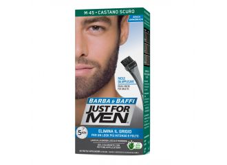 Just for men barba & baffi m45 castano scuro 51 g