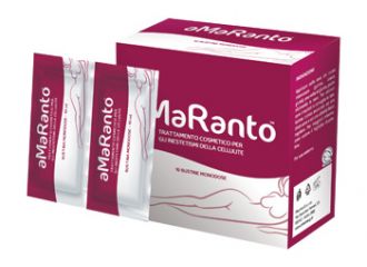 Amaranto trattamento cosmetico per inestetismi cellulite 16 bustine monodose 10 ml