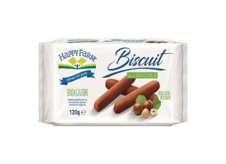 Happy farm bisc.nocciola 120g