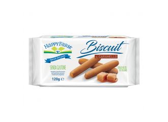 Happy farm bisc.caramello 120g