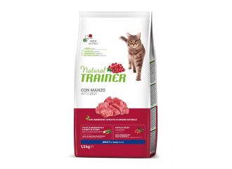 Natural trainer cat adult beef 1,5kg