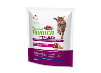 TRAINER GATTO NATURAL ADULTO STERILIZZATO PROSCIUTTO CRUDO 300 GR