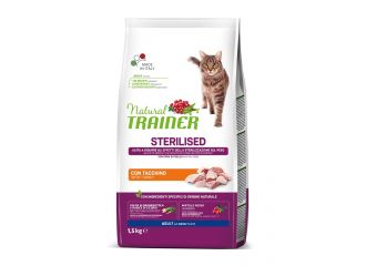 TRAINER GATTO NATURAL ADULTO STERILIZZATO TACCHINO 1,5 KG