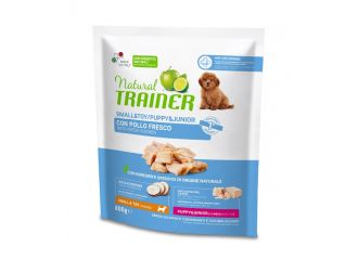 Natural trainer dog small & toy puppy & junior chicken 800 g