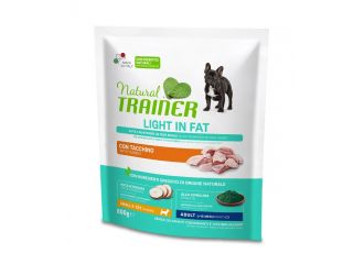 Natural trainer dog weight care mini white meat 800 g