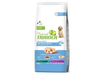 Natural trainer dog maxi puppy pollo fresco 12 kg