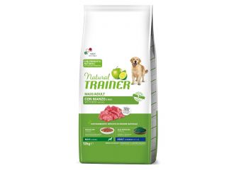 Natural trainer dog maxi adult manzo riso 12 kg