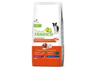 Natural trainer dog medium adult prosciutto crudo riso 12 kg