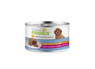 TRAINER CANE NATURAL PUPPY&JUNIOR SMALL&TOY POLLO 150 GR