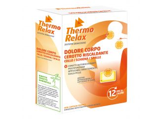 Thermorelax cerotto corpo autoriscaldante 4 pezzi