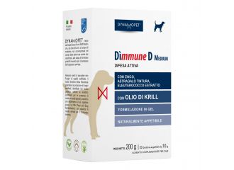 Dimmune d medium cani 20 bustine appetibili da 10 g