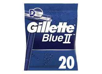 Gillette blue ii usa & getta standard 20 pezzi