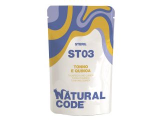 Natural code steril 03 tonno e quinoa 70 g