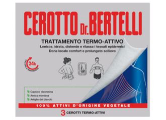 Bertelli cerotto termo-att.3pz