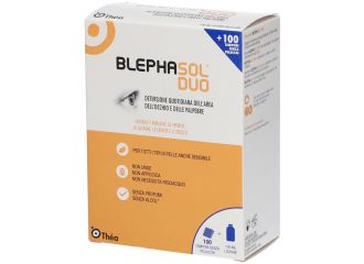 Blephasol duo soluzione micellare igiene palpebrale 100 ml + 100 garze