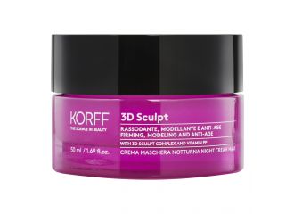 Korff 3d sculpt maschera notte 50 ml