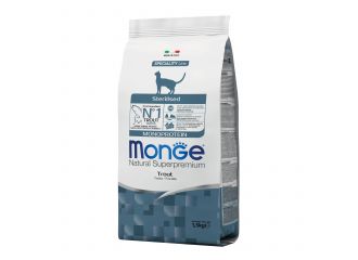 Monge cat sterilized monoprotein trota 1,5 kg