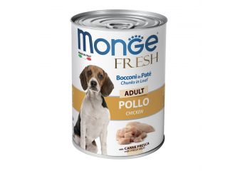 Monge fresh adult pollo 400 g