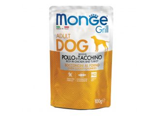 Monge grill pollo tacchino 100 g