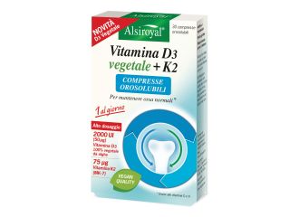 Alsiroyal vitamina d3+k2 30 compresse orosolubili