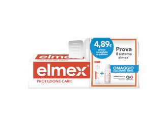 Elmex carie special pack 1 dentifricio elmex carie 100 ml + 1 collutorio elmex carie 100 ml in omaggio