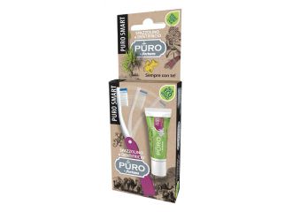 Puro smart spazzolino + dentifricio puro aloe 12 ml