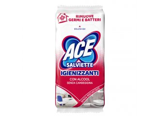 Ace salviette igienizzanti alcool 40 pezzi