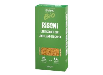 Farmo bio risoni lenticchie e ceci 300 g