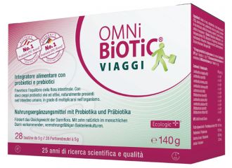 Omni biotic viaggi 28 bustine da 5 g