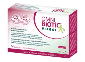 Omni biotic viaggi 14 bustine da 5 g