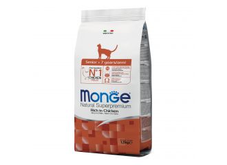 Monge cat naturale senior pollo 1,5 kg