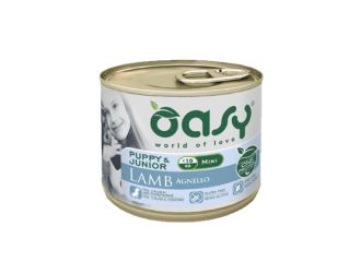 Oasy Cane Oap Puppy&Junior Small&Mini Agnello 200 Gr