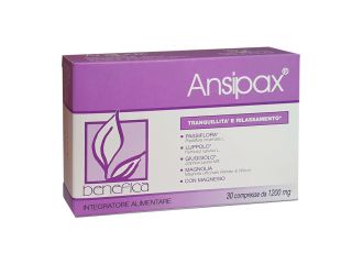 Ansipax 30 compresse benefica