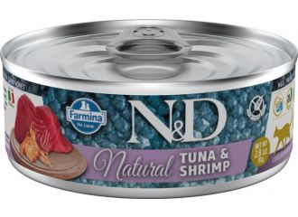 N&d cat natural tuna & shrimp 80 g