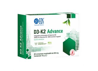 Eos d3 k2 advance 60 compresse masticabili