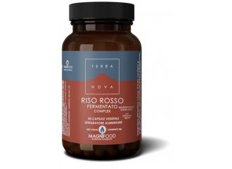 Terra nova riso rosso fermentato complex 50 capsule vegetalisenza monacolina e statina