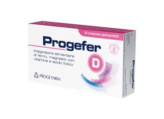 Progefer d 30 compresse gastroprotette