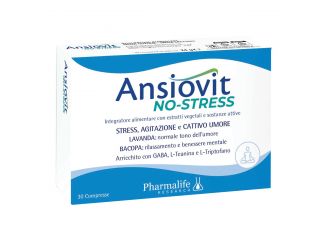 Ansiovit no stress 30 compresse