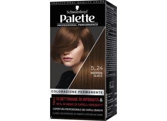 Schwarzkopf palette professional performance colorazione permanente per capelli tonalita' 5-24 marron glace 170 g