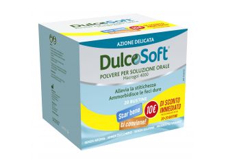 Dulcosoft 20 bustine bipack 1+1