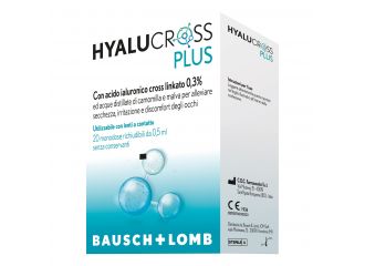 Hyalucross plus 20 flaconcini monodose da 0,5 ml