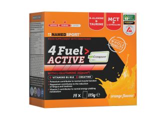 4 fuel> active 14 bustine orange flavour