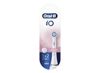 Oral-B Testine Di Ricambio Io Gentle Care Bianche 2 Pezzi