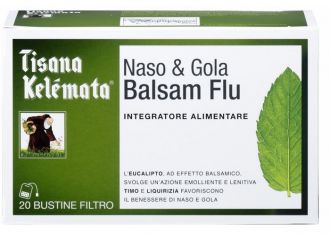 Tisana naso e gola balsam flu 20 bustine