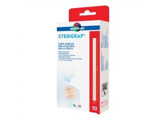 Master-aid sterigrap strip adesivo sutura ferite 100x6 mm 10 pezzi