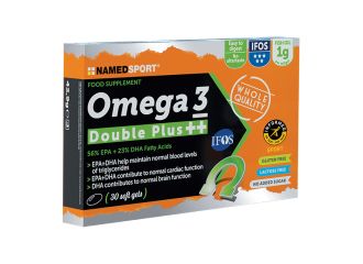 Omega 3 double plus 30 softgel promo