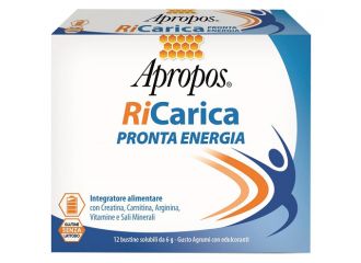 Apropos ricarica pronta energia 12 bustine 6 g