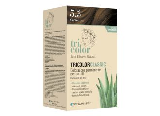 TRICOLOR CLASSIC 5,3 CACAO 2 TUBI 50 ML + 2 SHAKER 50 ML + 4 BUSTINE 8 ML